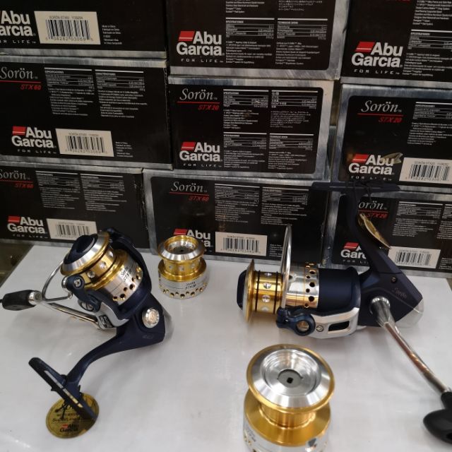 ABU GARCIA SORON STX 20 /STX 40/STX 60 FISHING REEL | Shopee Malaysia