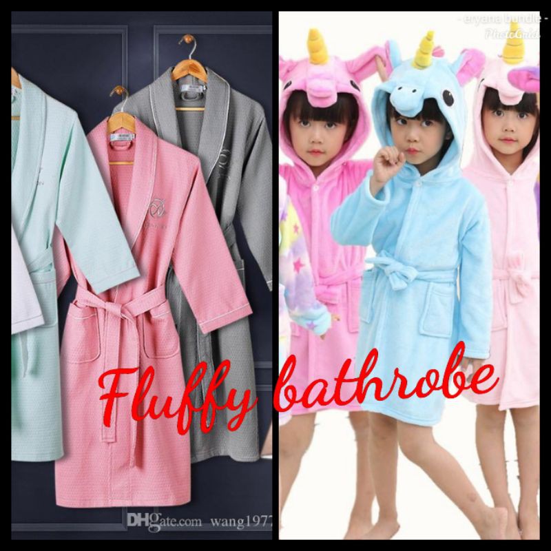 READYSTOK!!! KIDS BATHROBE MURAH2 (PREMIUM BUNDLE) Shopee Malaysia