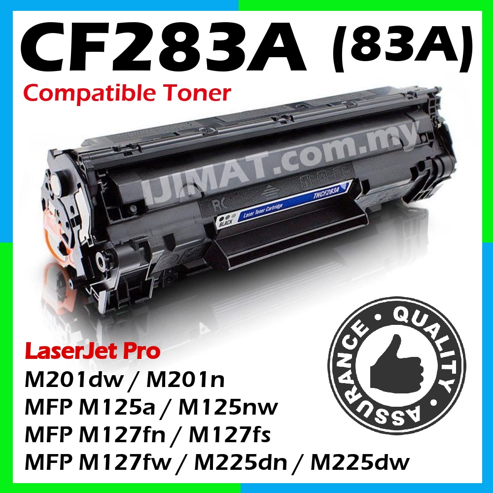 LxTek 83A Toner Kompatibel für HP 83A CF283A für HP Laserjet Pro MFP