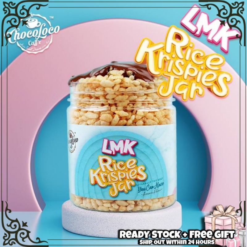 LMK X CHOCOLOCO JAR RICE KRISPIES JAR LEBARAN BOX VALENTINE BOX GIFT ...