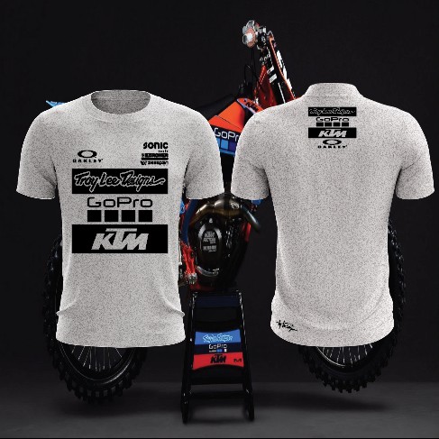 KTM Factory Racing Team T-Shirt by Troy Lee Designs 2019 T-SHIRT