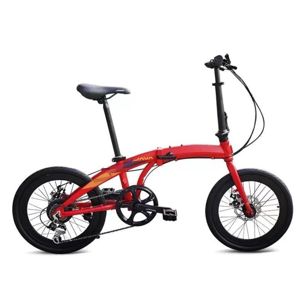 READY STOCK JAVA ZELO 20 FOLDING BIKE WITH SHIMANO 7 SPEED Shopee Malaysia