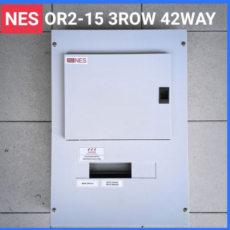 READY STOCK NES OR2-15 (3ROW 42way =15WAY+15WAY+12WAY) METAL CLAD ...