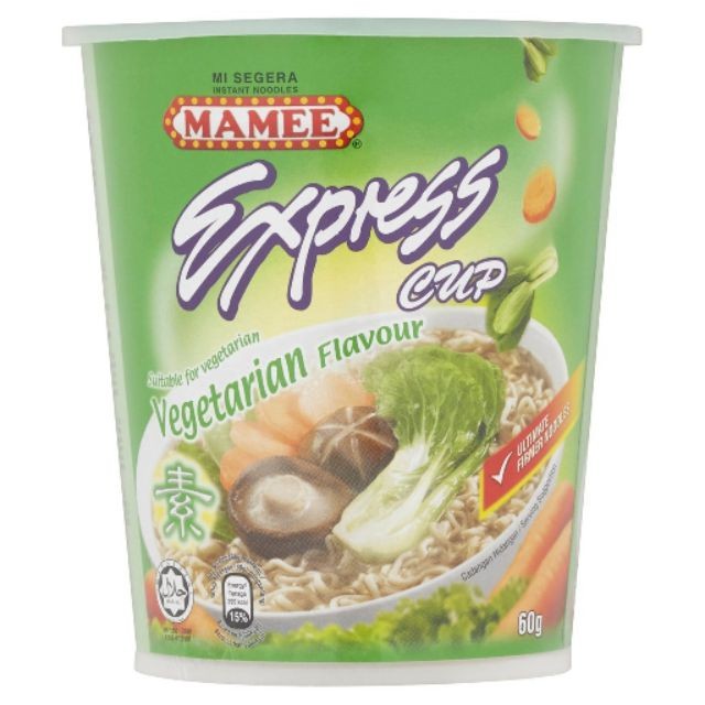 (CUP) MAMEE EXPRESS VEGETARIAN 60G | Shopee Malaysia