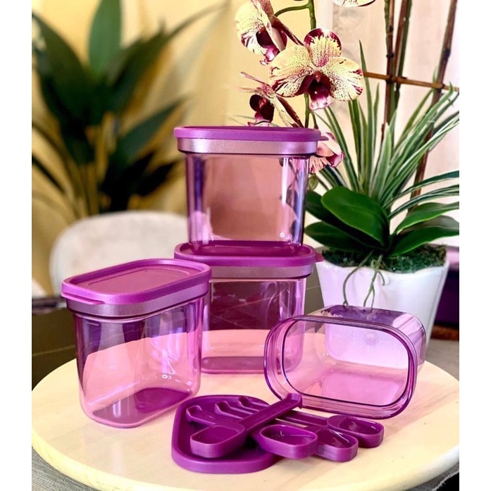 Tupperware Umami Collection Set with Free Spoon Bekas Rempah Free Sudu ...