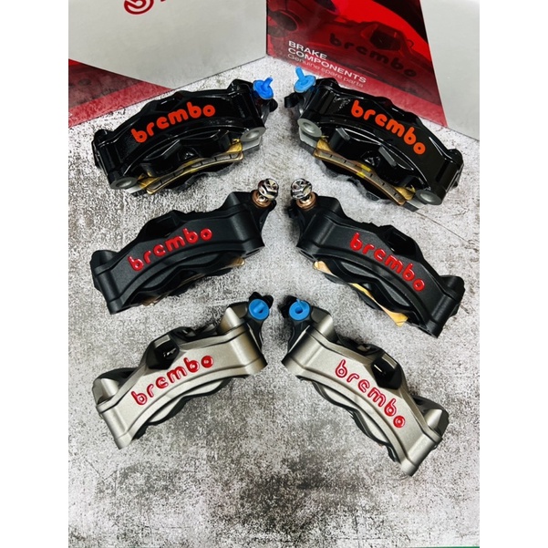 Original Brembo Brake Caliper Stylema Silver Black Matt Glossy 100mm