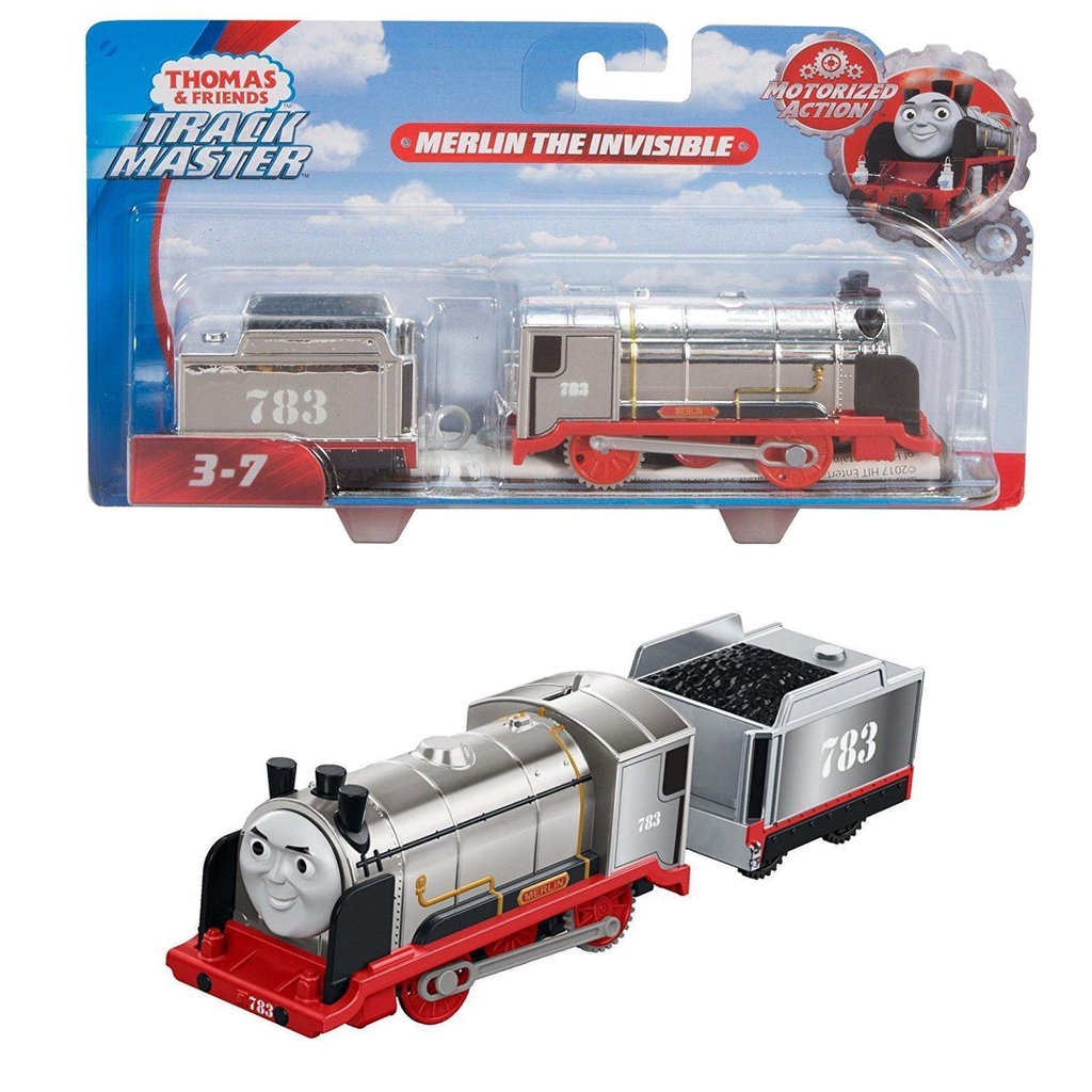Thomas & Friends TrackMaster Motorized Engine Merlin The Invisible ...