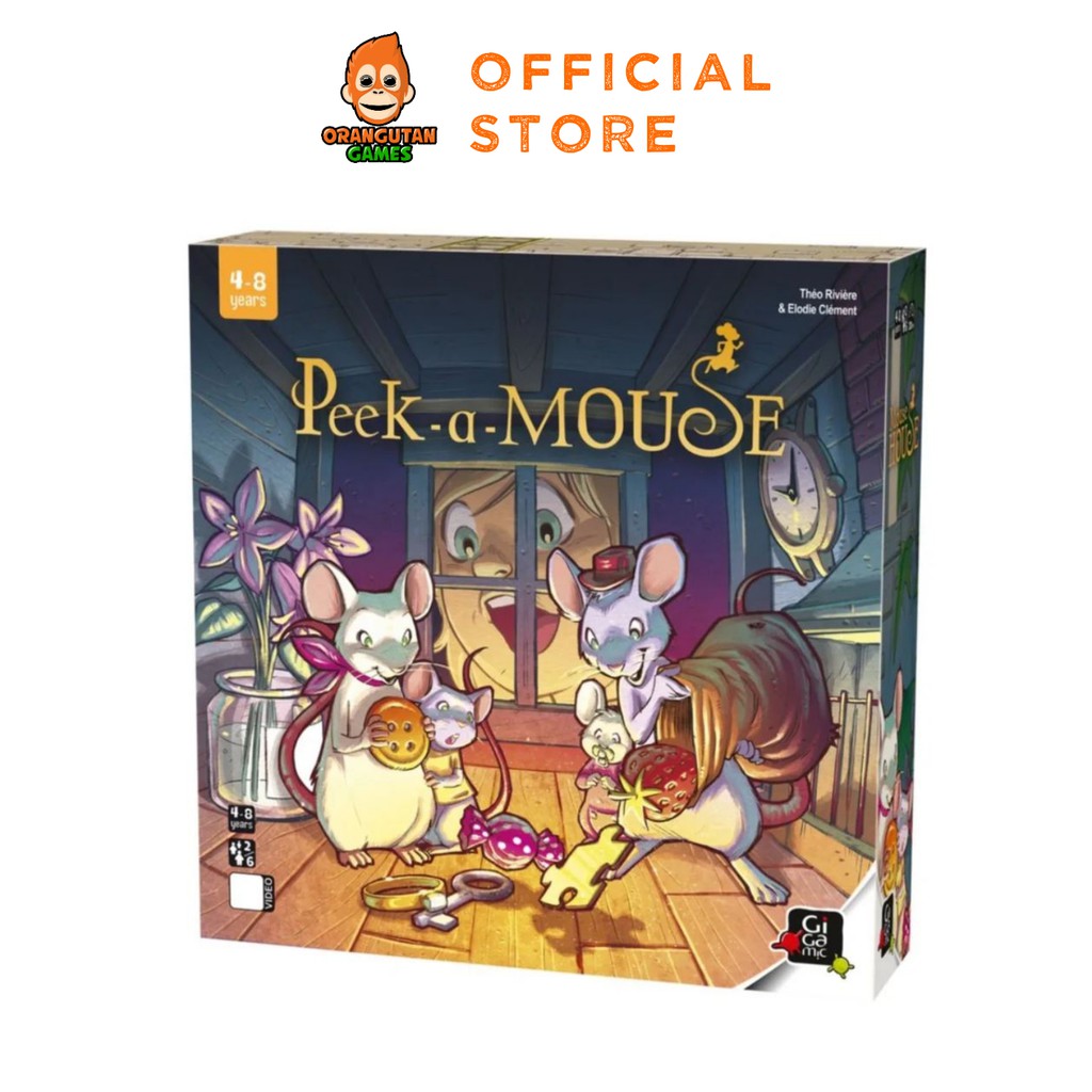 Peek-a-Mouse (Board Game) | Shopee Malaysia