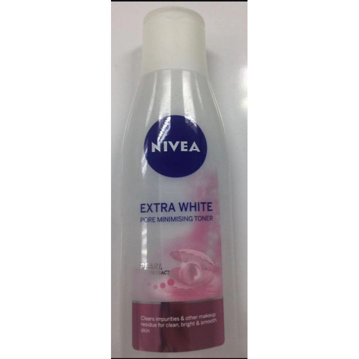 Nivea Extra White Repair Pore Minimising Toner 200ml Shopee Malaysia