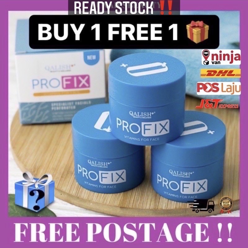 🔥PROMO 🔥 PROFIX ORIGINAL QALISH BEAUTY -VITAMIN MUKA BERLUBANG FREE ...