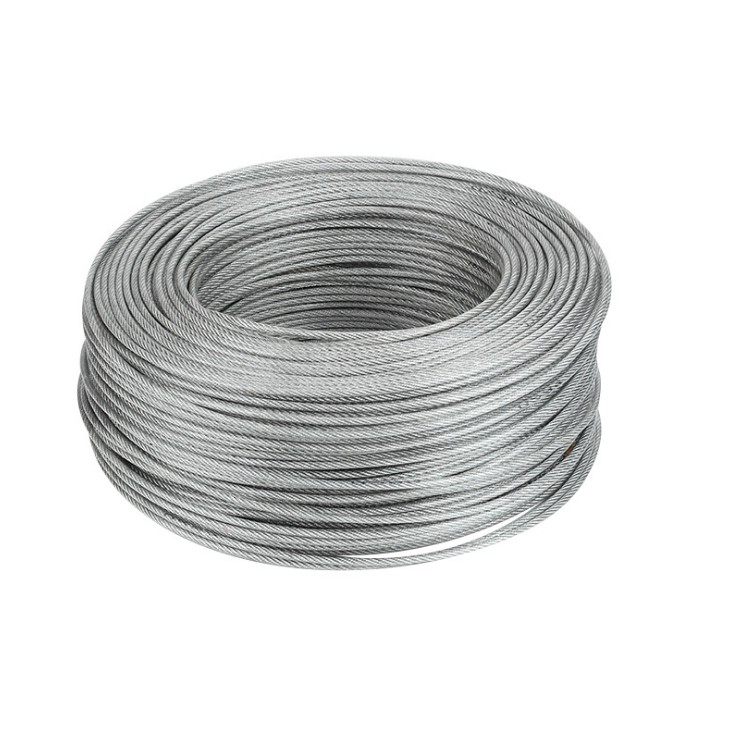 MKR Wire Rope with Clear PVC Plastic Coat 3mm 4mm 5mm 6mm 8mm 10mm