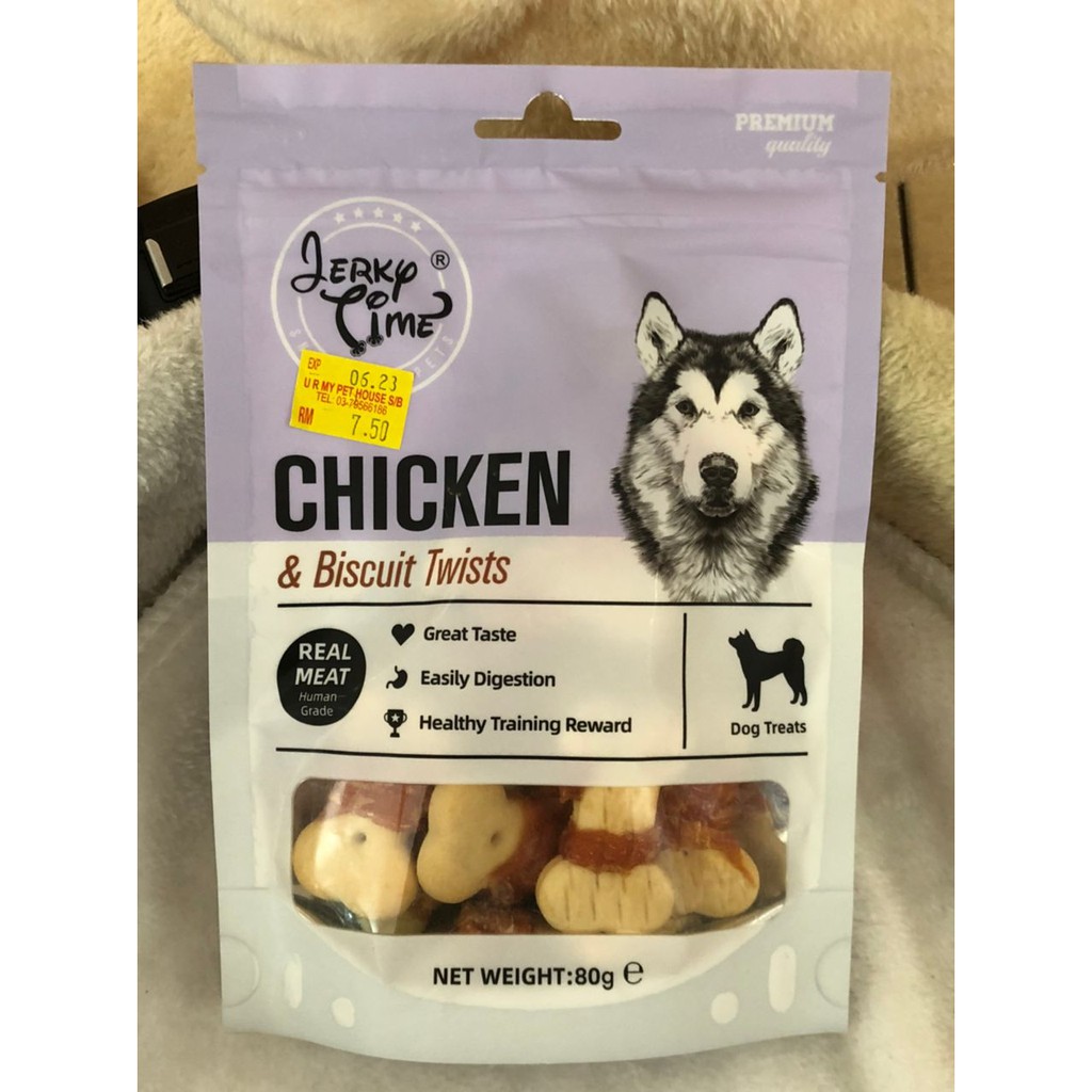 Jerky Time Dog Treat (Chicken & Codfish Bites/Chicken Jerky/Duck
