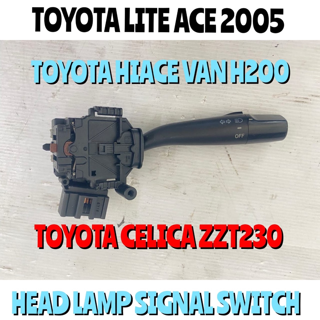 🇯🇵🇯🇵 Toyota HiAce KDH201V / Lite Ace 2005 / Celica ZZT230 Head Lamp ...