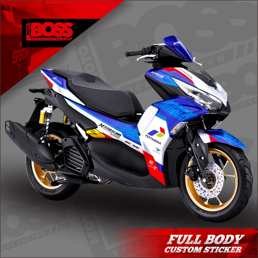 Decal Sticker Yamaha Aerox 155 Connected 2021 2022 Full Body Sticker ...