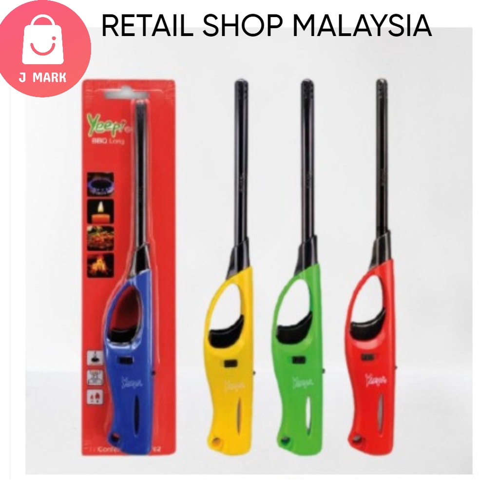 Yeepi BBQ Long Gas Lighter 5002B Refillable Kitchen BBQ Charcoal Stove