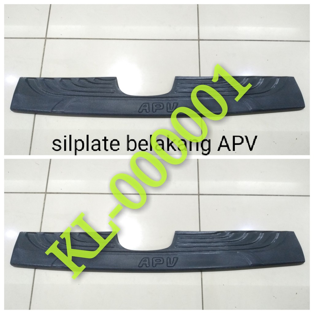 BLACK PLASTIC SUZUKI APV CAR REAR SILL PLATE | Shopee Malaysia