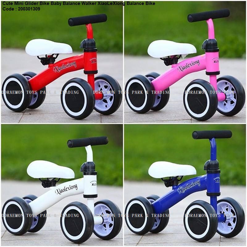 Cute Mini Glider Bike Baby Balance Walker XiaoLeXiong Balance Bike Shopee Malaysia