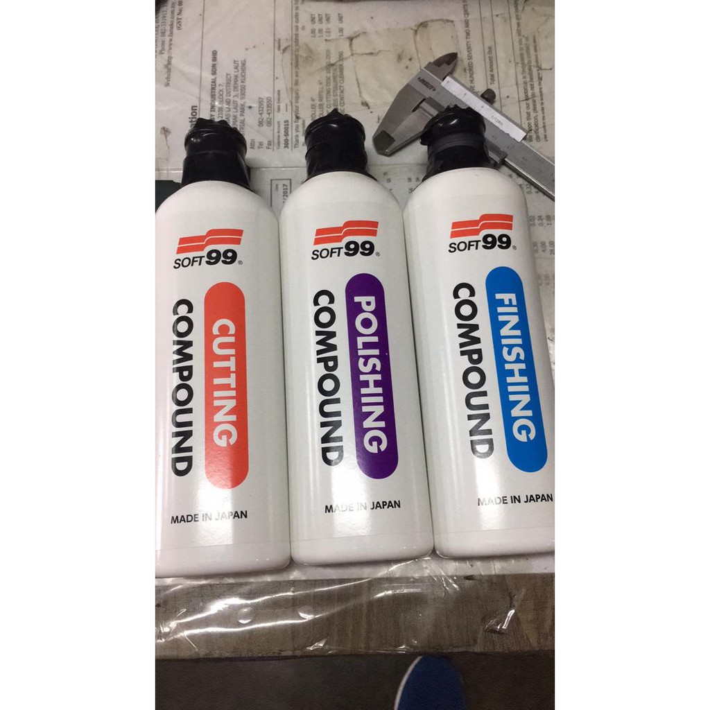 Soft99 / Soft 99 Compound | Car Care | Cutting Compound | Polishing ...
