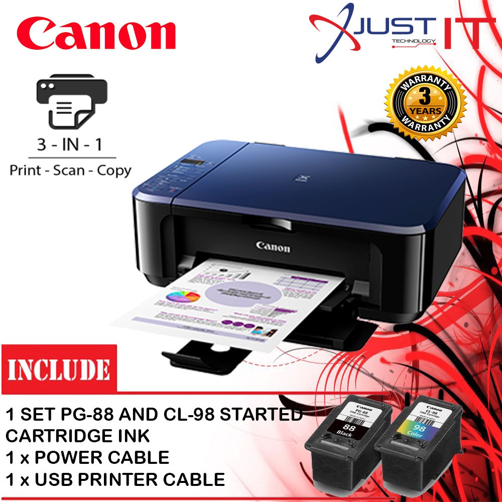 Canon E510 All In One Printer Shopee Malaysia