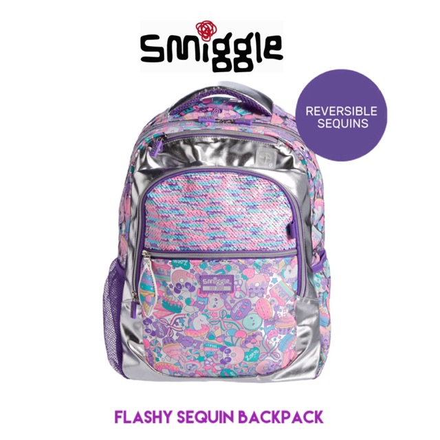 Smiggle flashy backpack sales