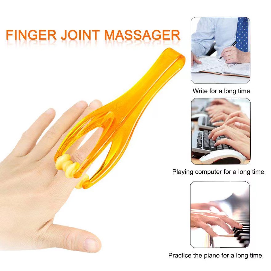 🇲🇾🐻Hand Massager Finger Joint Rollers Handheld Massager Blood ...