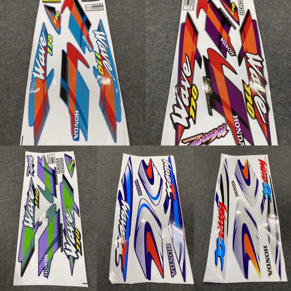 2002 Wave Alpha original sample stamp (Small Wave, Thai W). Premium 3 ...