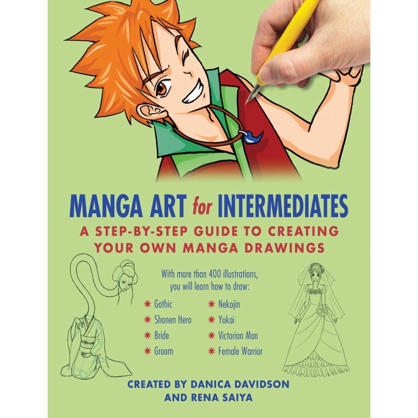 Art // Manga Art for Intermediates - A Step-by-Step Guide to Creating ...