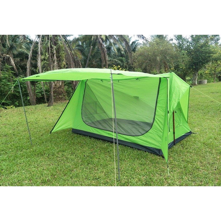 MCO PROMO💥QURA QUAT Lightweight Tent💥Waterproof PU3000mm💥READY STOCK |  Shopee Malaysia