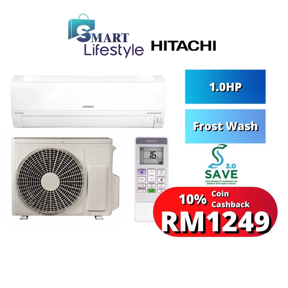 Hitachi deals inverter aircon