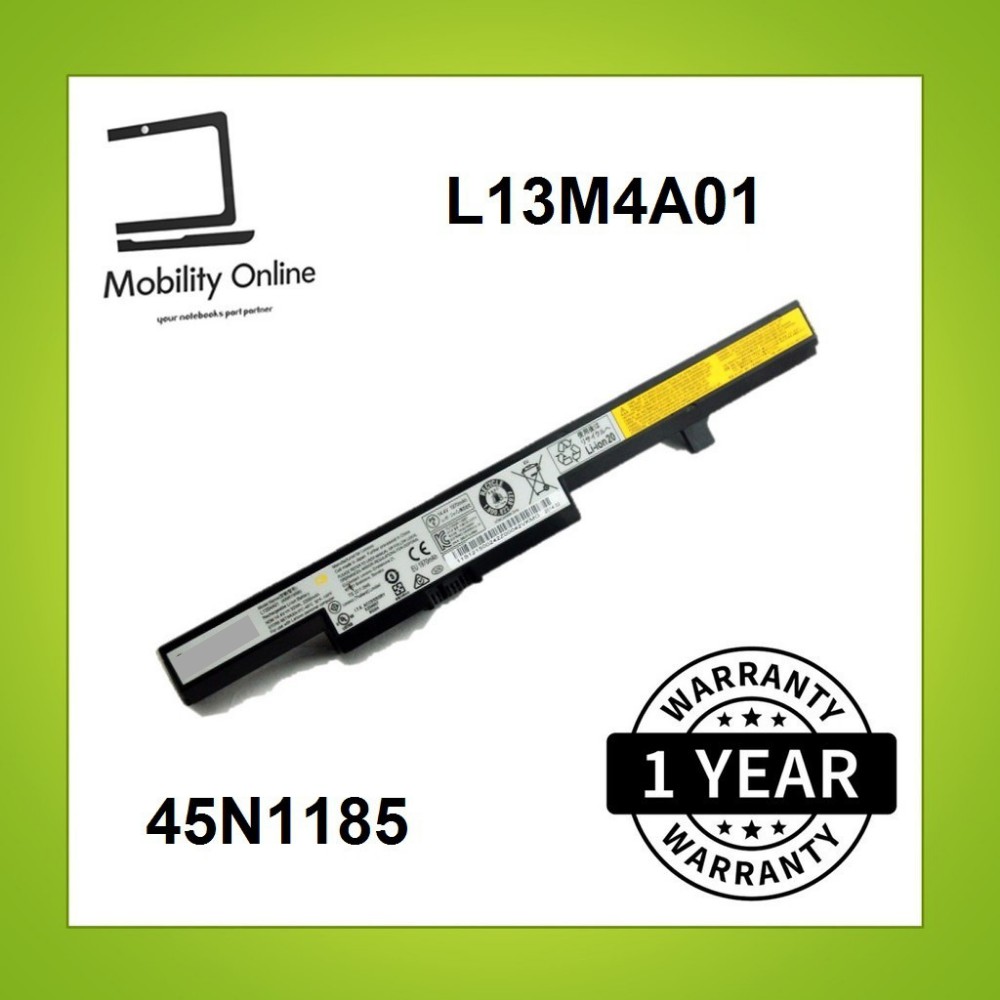 Batteria Lenovo 14.4V/2600mAh – Sostituisce L13L4A01, L12L4E55, 45N1184 Per B40/E40/N40 E Altri