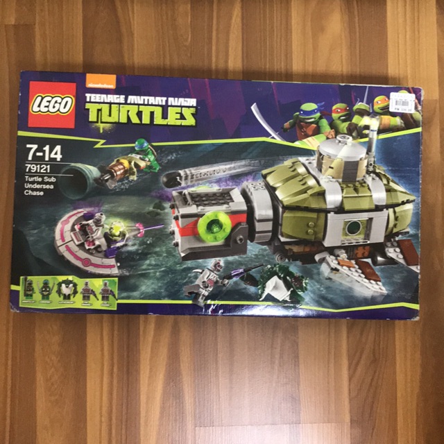 Lego 79121 ninja turtle sub undersea chase Shopee Malaysia