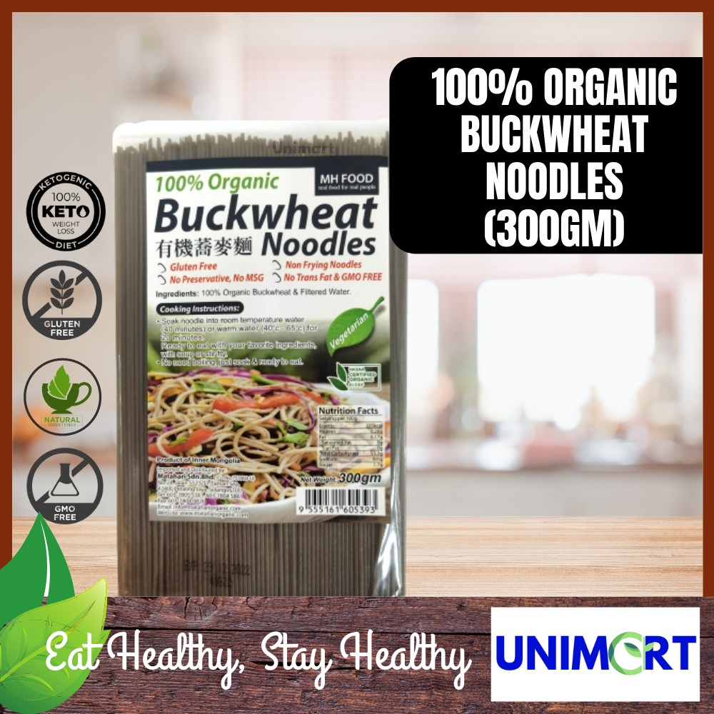 MH FOOD Organic Buckwheat Noodles Multigrain Quinoa Spaghetti Pasta
