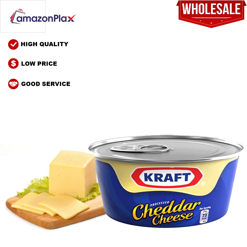 Kraft Cheddar Cheese Can (50g/100g/190g)جبنة كرافت شيدر Shopee Malaysia