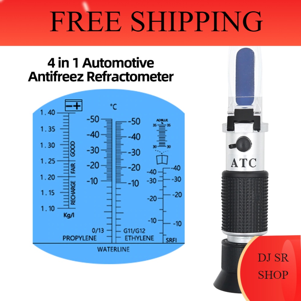 - 4 In 1 Engine Fluid Glycol Freezing Point Urea Adblue Car Battery ...