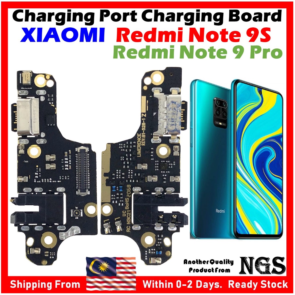 ORl NGS Brand Charging Port Charging Board For XIAOMI Redmi Note 9 Pro ...