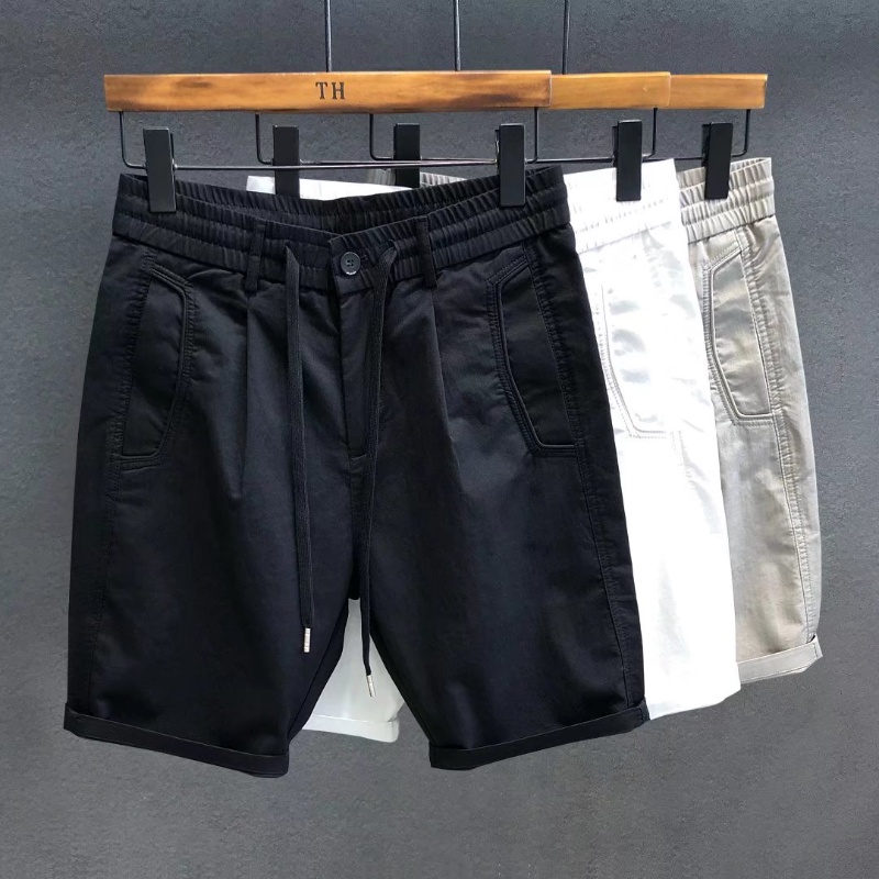 Seluar Pendek Lelaki Short Pants Men 100% Cotton High waist Shorts Men ...