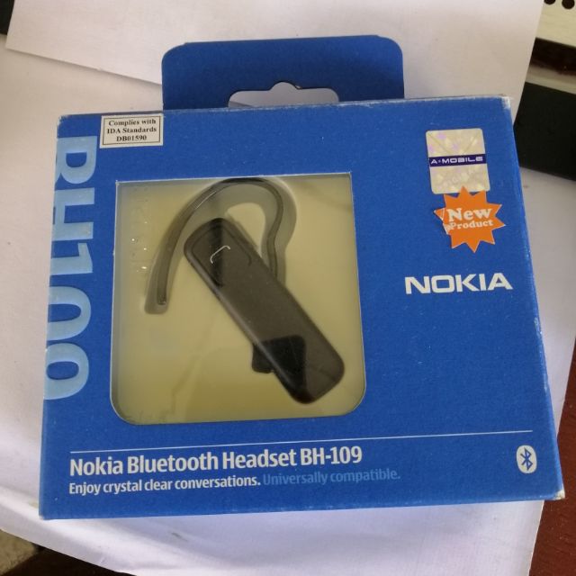 ORIGINAL NOKIA BH109 BLUETOOTH HEADSET Shopee Malaysia