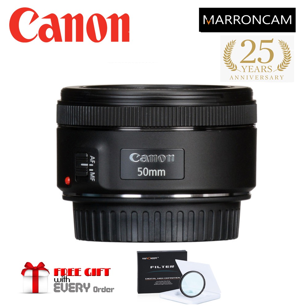 Canon EF 50mm f/1.8 STM Lens | Shopee Malaysia