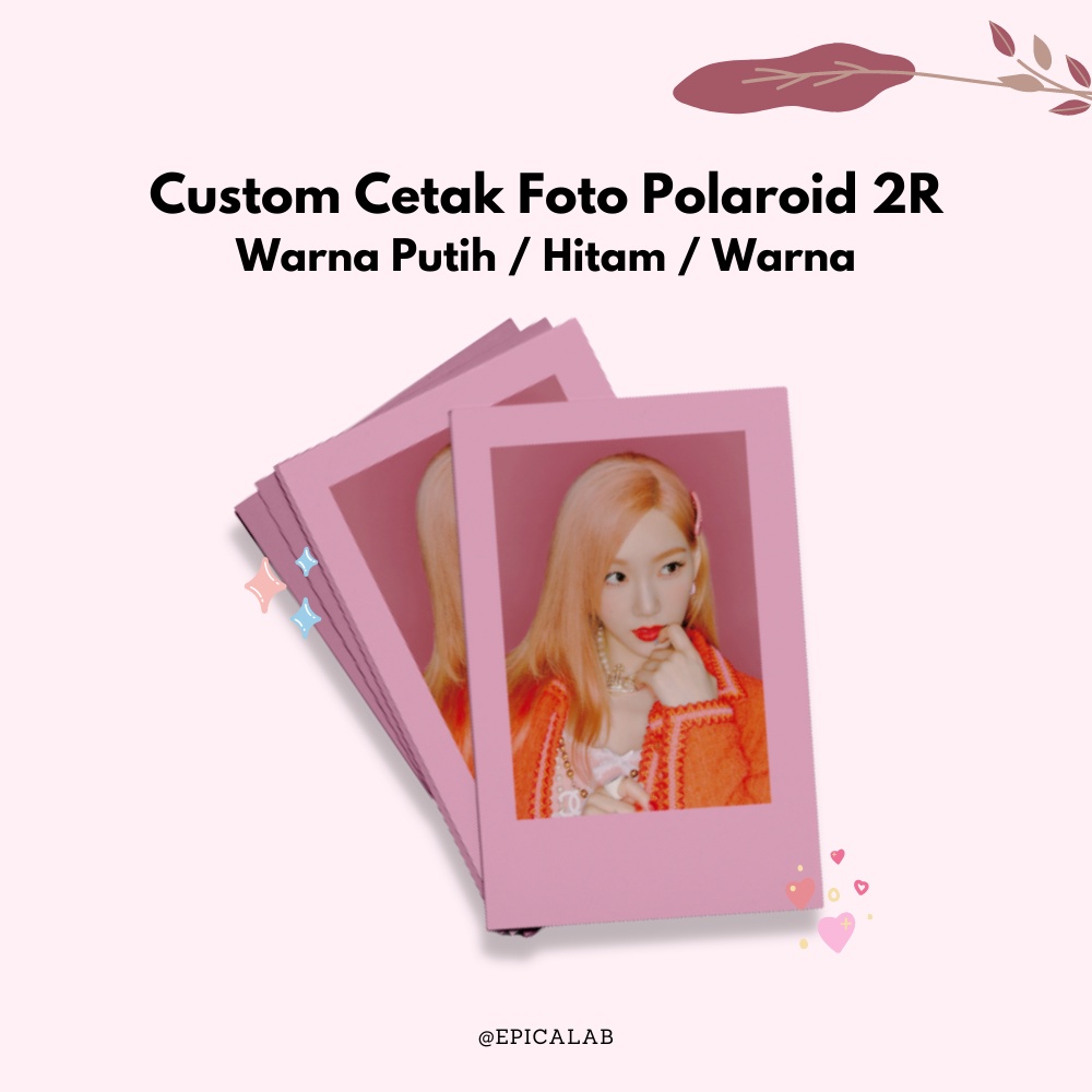 Print custom Photos - Instant photo 2R | Shopee Malaysia