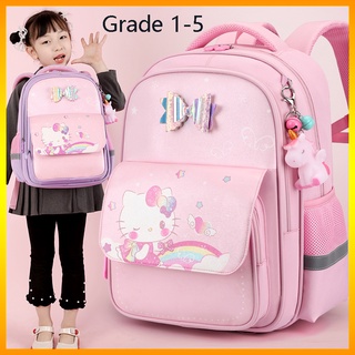 Kids School Bags 1-6 Grade School Backpacks Girls Waterproof Primary Student