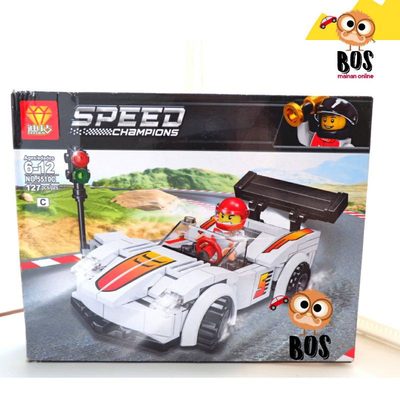 Lego Speed Racing Car 127 Pcs | Shopee Malaysia