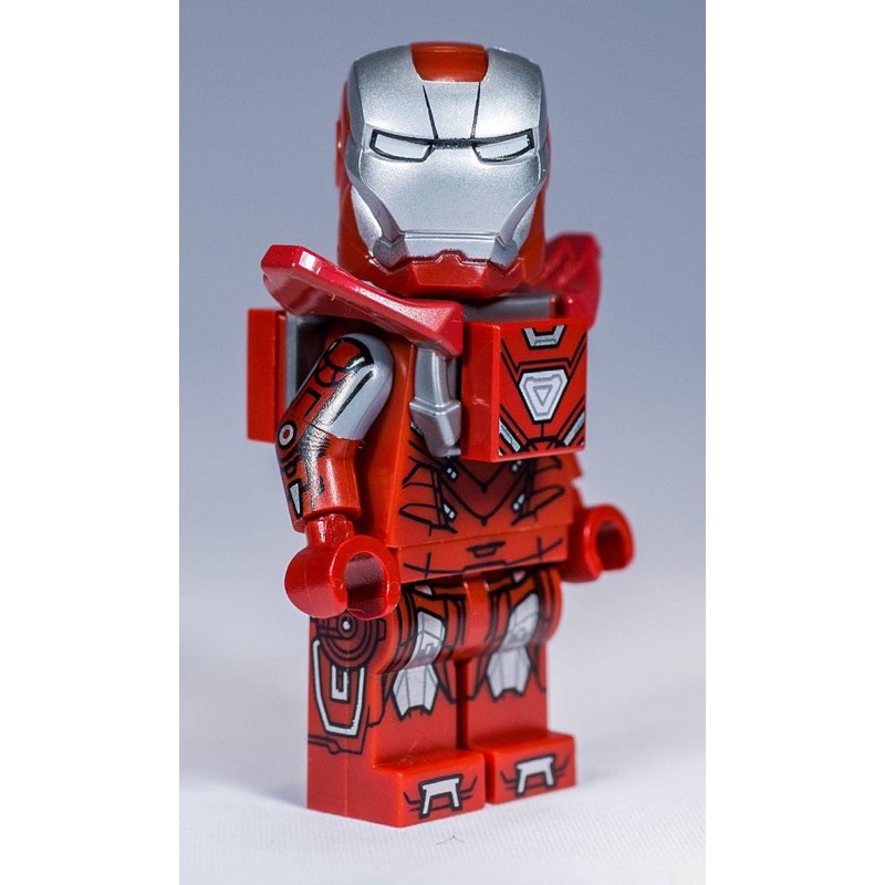 Lego 5002946 iron man silver centurion minifigure mark mk 33