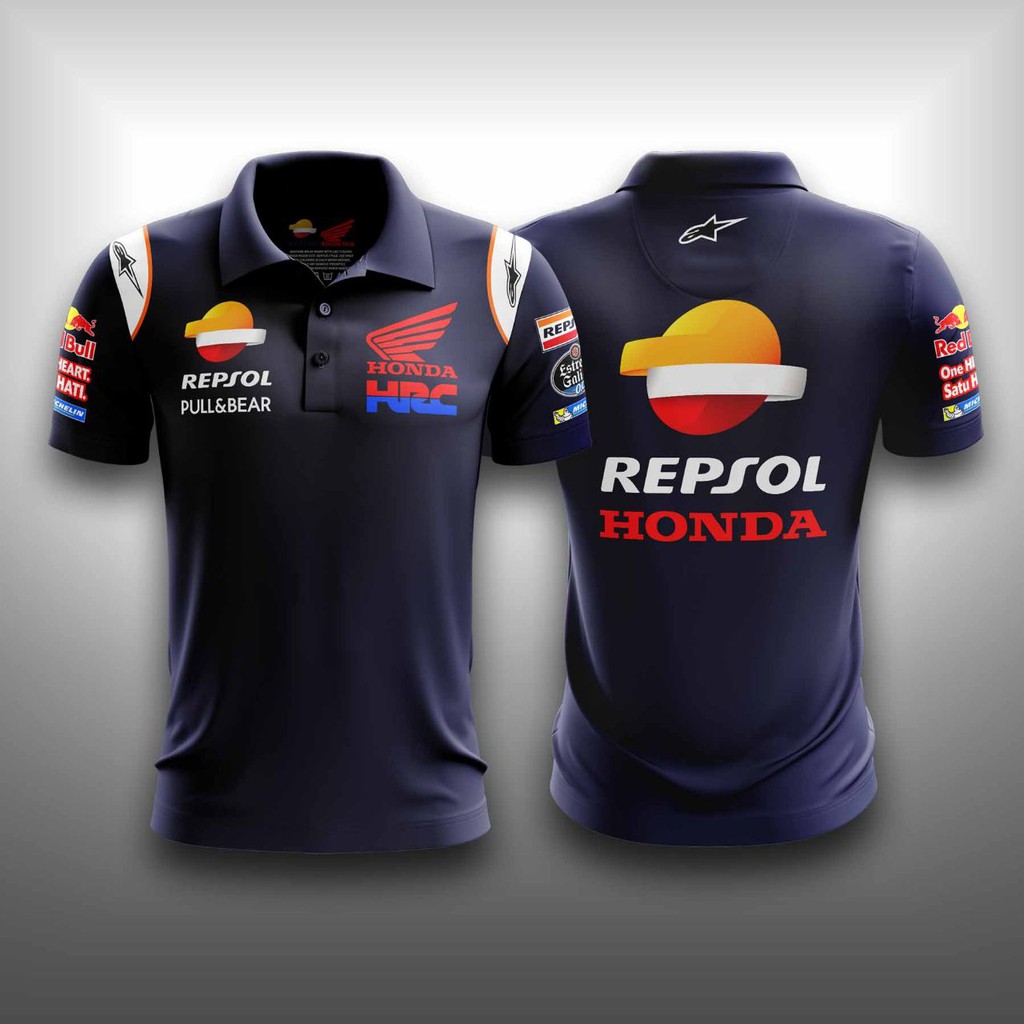 HONDA REPSOL MOTOGP T-SHIRT POLO | Shopee Malaysia