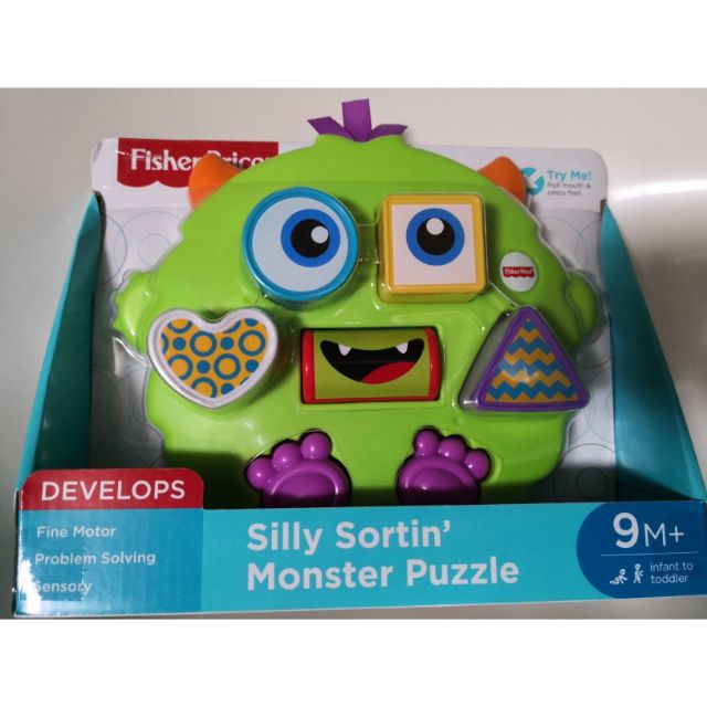 Fisher price monster store puzzle