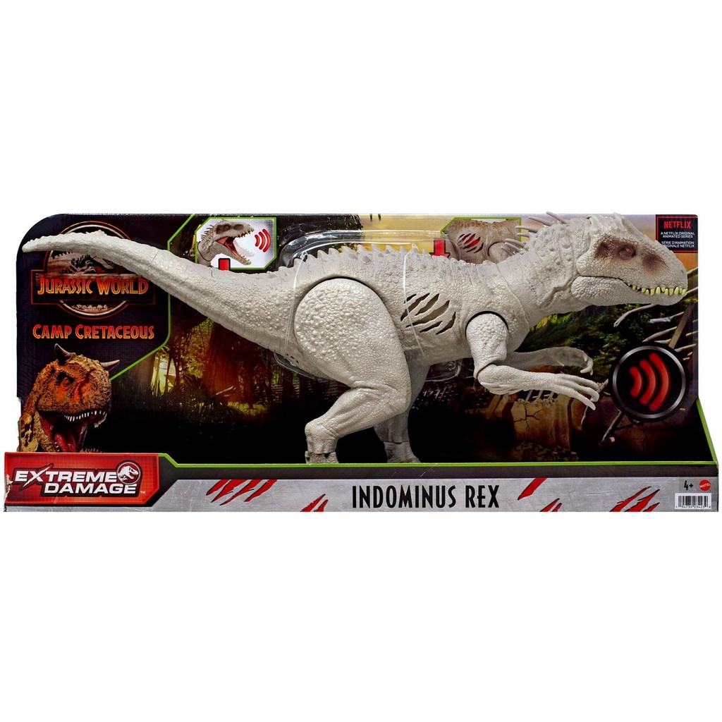 Jurassic World Camp Cretaceous Extreme Damage Indominus Rex Action ...