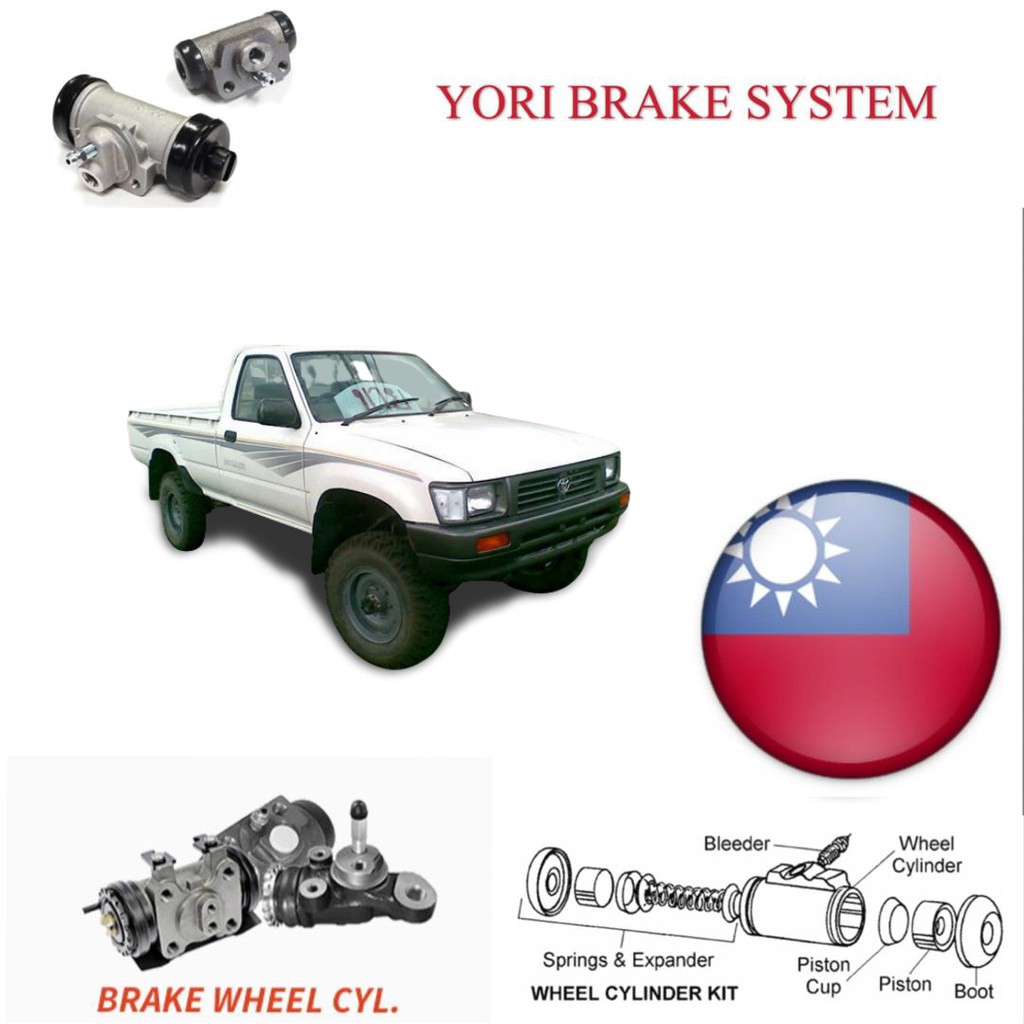 YORI wheel cylinder Toyota LN106 Shopee Malaysia