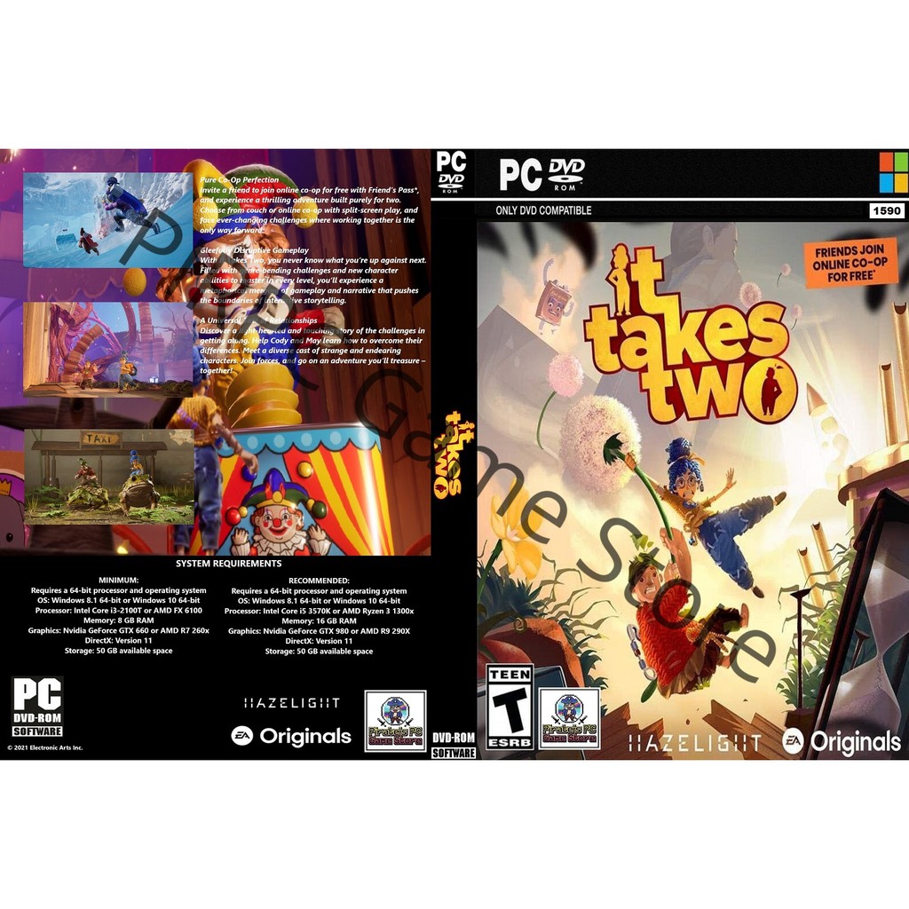 It Takes Two System Requirements — Can I Run It Takes Two on My PC?
