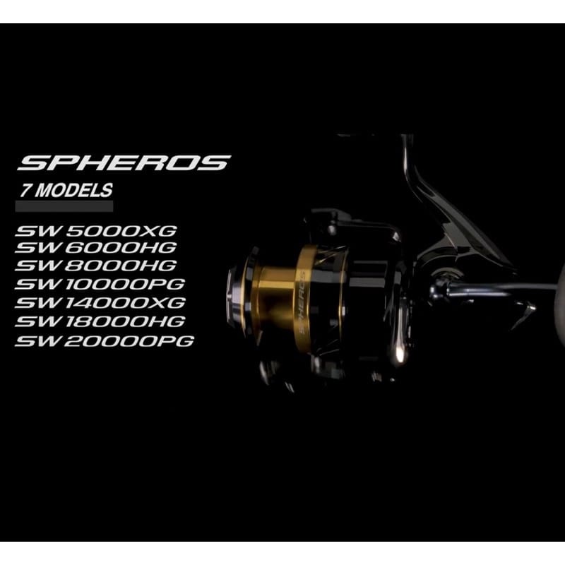 Shimano 21 Spheros SW 5000HG 5000XG 6000HG 6000PG 8000HG 10000PG