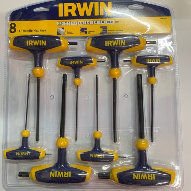 IRWIN T HANDLE HEX KEY SET 8PCS 2MM 10MM Shopee Malaysia