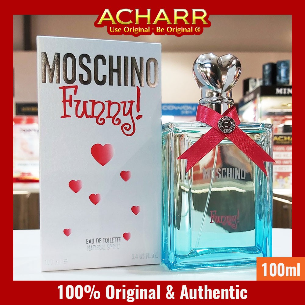 100% Original] Moschino Funny EDT Perfume (50ml~100ml) Shopee